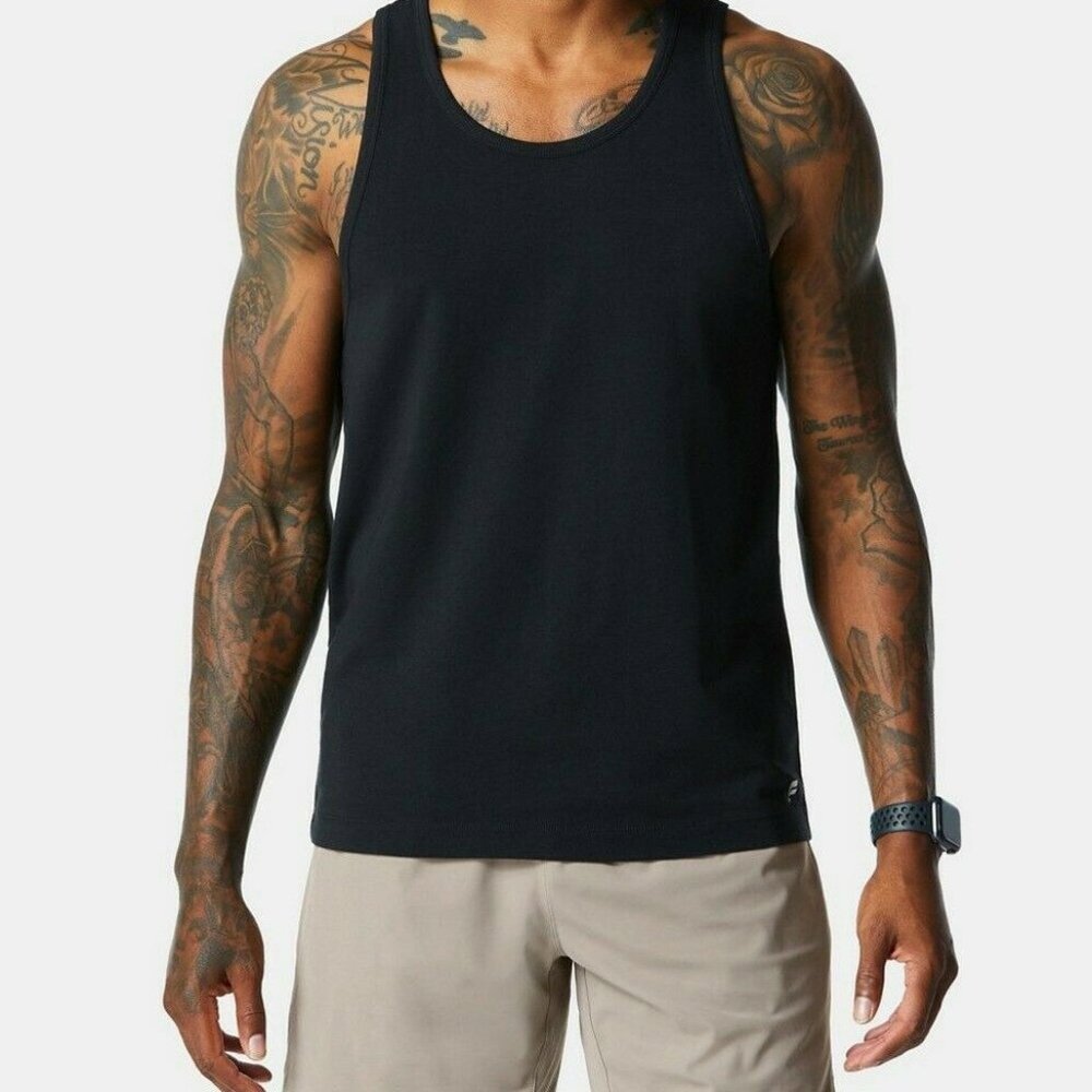 Fabletics: XXL Men's The 24-7 Tank Black mrsp$34.95